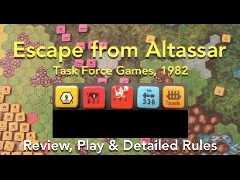 Escape from Altassar (Task Force Games) Review & How to Play