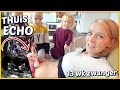 KiDS VERRASSEN MET EEN THUiS ECHO ?( Babywatcher) | 13 wk zwanger| Bellinga Vlog #1958