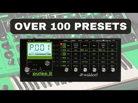 Waldorf Pulse 2 – Over 100 Presets | 50 Minutes Synth Exploration [Sound Demo]