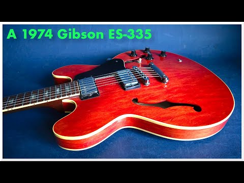 A 1974 Gibson ES-335