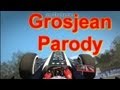 Grosjean ja ensimmäinen mutka