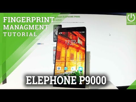 How to Add Fingerprint ELEPHONE P9000 - Set Up Fingerprint
