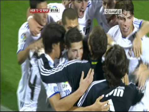 Real Madrid 3-1 Hercules - La Liga 30-10-2010