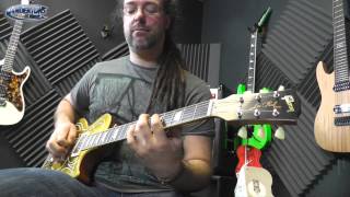 Video thumbnail for Gibson Billy Gibbons Custom Shop Pinstripe Les Paul Gold Top by Rob Chapman