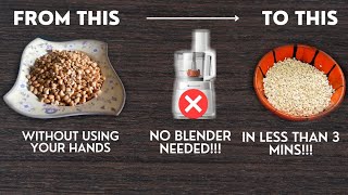 How to remove the skin from beans quickly without a blender or by hand #howtopeelbeans