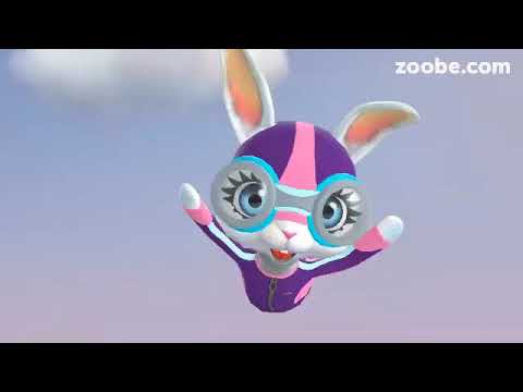 Zoobe Зайка- хорошое поздравления с Пасхой