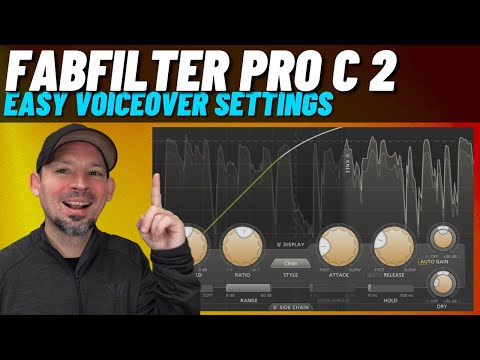Fabfilter Pro C2 Compressor VoiceOver Settings | This Is The best Simple Pro C2 Tutorial on Youtube