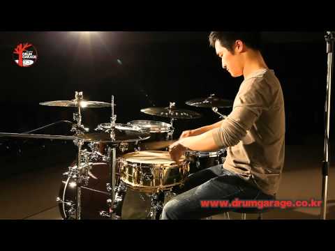 Gretsch Spun Brass Sound Sample by www.drumgarage.co.kr