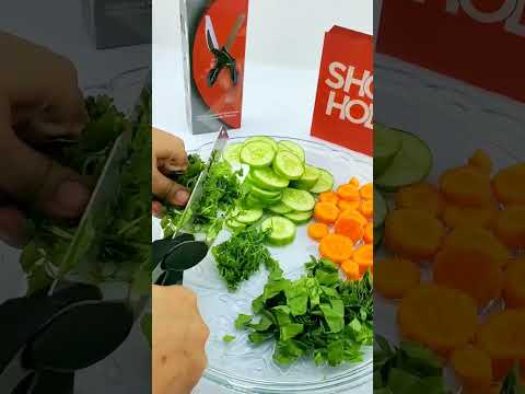 modulyss Smart Knife 4-in-1 Kitchen Smart Knife - Stainless Steel Blade with Built-in Chopper