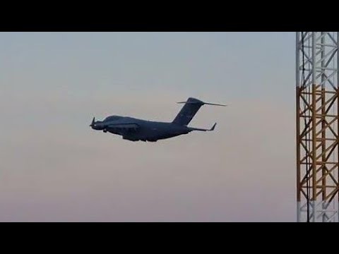C17 Globemaster incredible take off