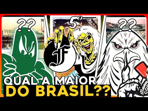Top 10 MAIORES Torcidas Organizadas do Brasil