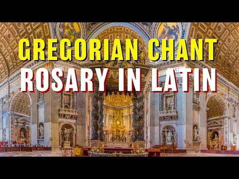 Gregorian Chant Rosary in Latin 20 Mysteries with @JourneyDeeper and @JohnShaw