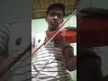 Taqdeer violin song cover by Sankhadip Ghosh (SHORTS)