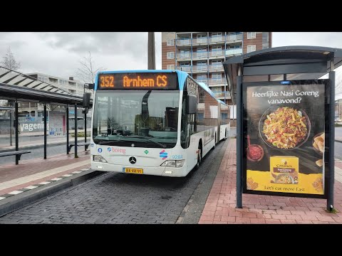 Breng Bus 9284 als Lijn 352 naar Station Arnhem CS