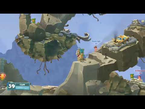 Worms W.M.D. - Mess Ups/Glitches