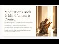 Marcus Aurelius Meditations Book 2 Summary