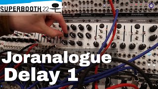 Video thumbnail for Superbooth 22: Joranalogue - Delay 1 by sonicstate