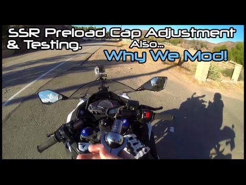Ninja 300: SSR Preload Adjustment & Why We Mod!