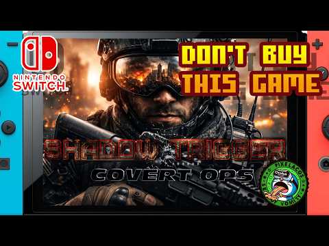 Shadow Trigger: Covert Ops - (Nintendo Switch 1) - Framerate & Gameplay - 4K