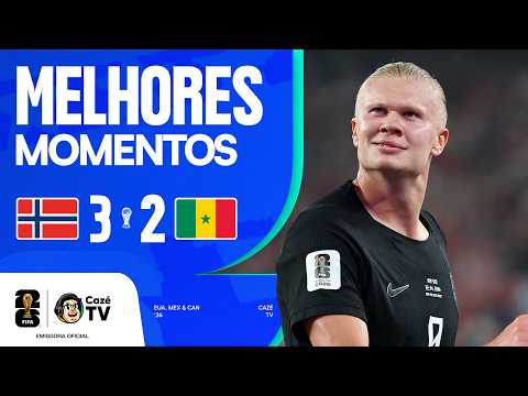 MELHORES MOMENTOS: NORUEGA 3 X 2 SENEGAL | COPA DO MUNDO FIFA™ 2026 | 2ª RODADA | FASE DE GRUPOS