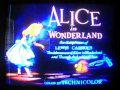 Opening To Walt Disney S Alice In Wonderland 1988 VHS My Very First Video For 2016