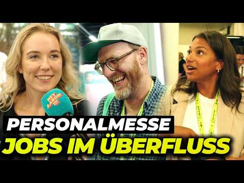 Arbeitslos nur ne Ausrede | Pöbeln auf der Personalmesse