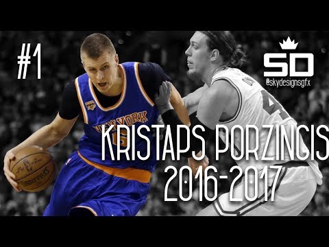 Kristaps Porzingis Official 2016-2017 Season Highlights PART 1 // 18.1 PPG, 7.2 RPG, 1.5 APG
