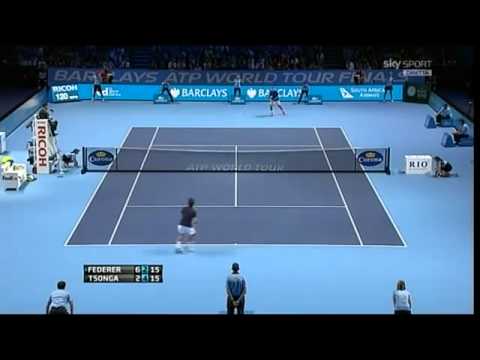 Federer - Tsonga RR1 MAST2011 Best Roger's points