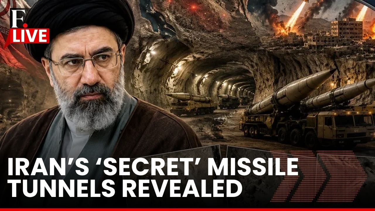 Iran Unearths Buried Missile Arsenal In Chilling New Satellite Images | US Iran War LIVE