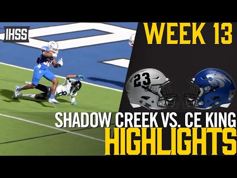C-E King Dominates Shadow Creek 51-6 in High-Octane Football Match