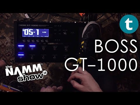 NAMM 2018 | NEW BOSS GT-1000 | Demo