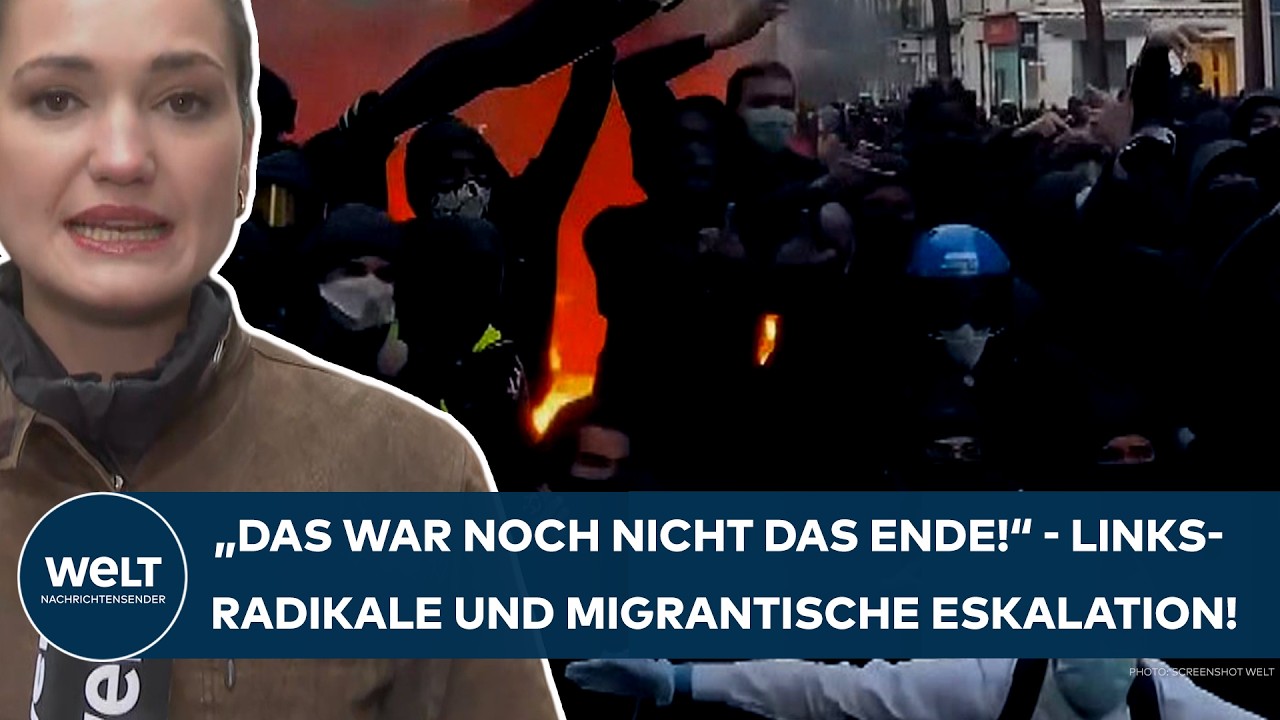 FRANKREICH: "Das ist noch nicht das Ende" - Krawalle und Gewalt-Proteste verwüsten das ganze Land!