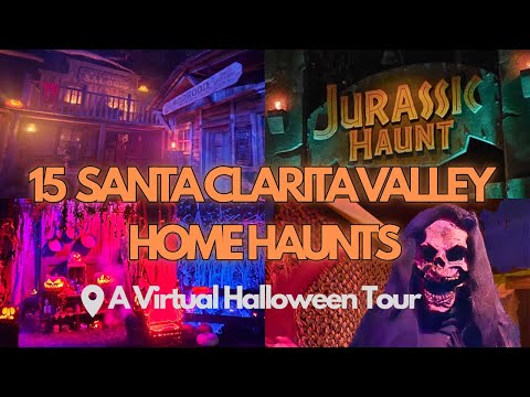 15-Stop Epic Halloween Home Haunt Tour Across Santa Clarita Valley! (All Free!) 🎃