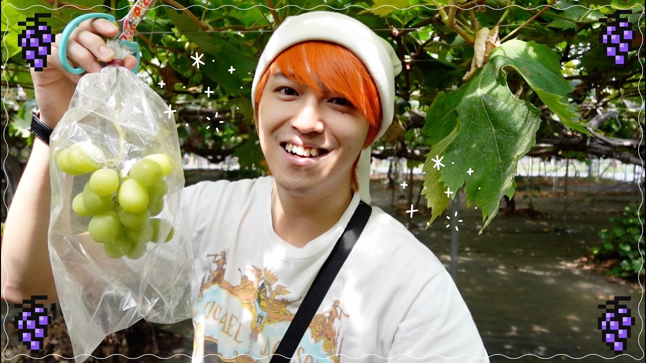プチ旅！ぶどう狩りとお寿司爆食い編🍇🍣