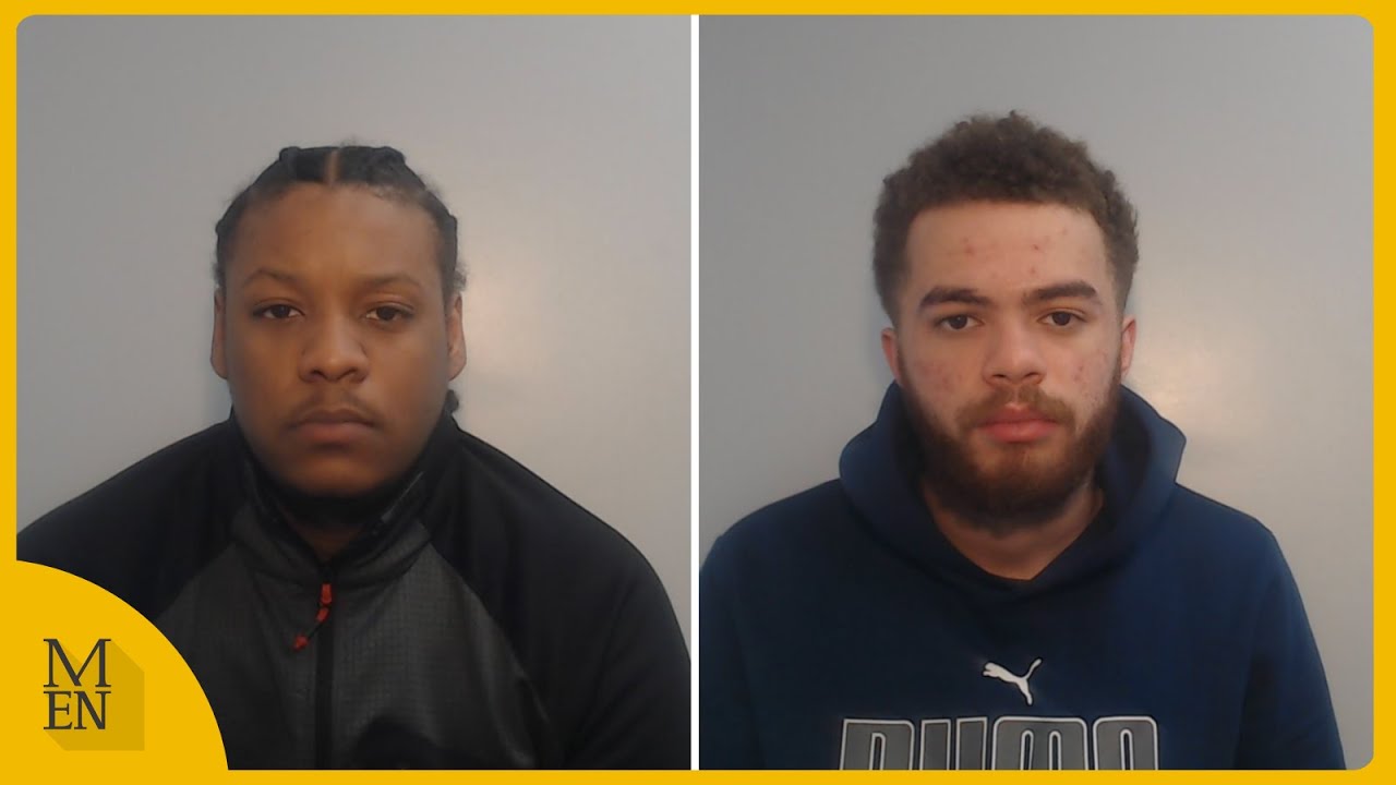 Moment criminals are caught redhanded as police 'surprise' them in