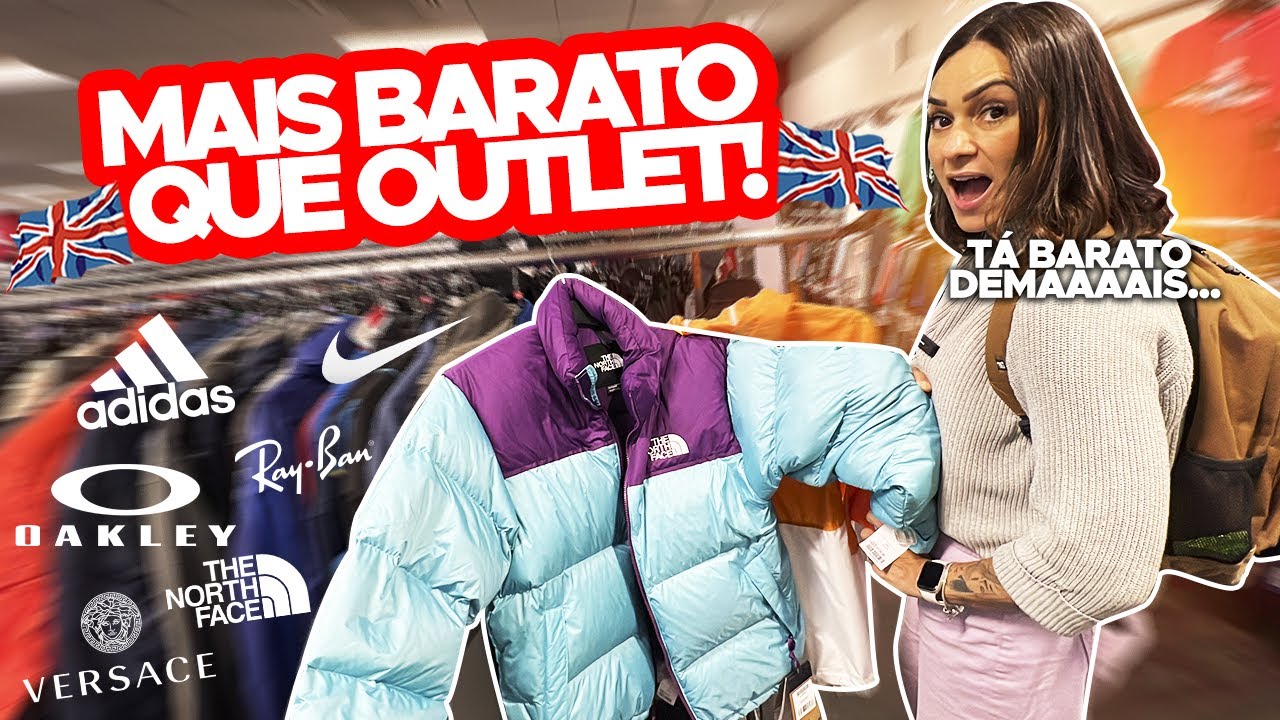 Loja de POBRE em Londres com marcas de RICO.