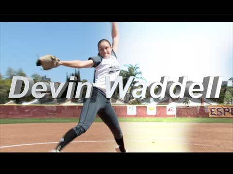 2020 Devin Waddell Lefty Pitcher and Outfield Softball Skills Video - Socal Athletics McCarthy
