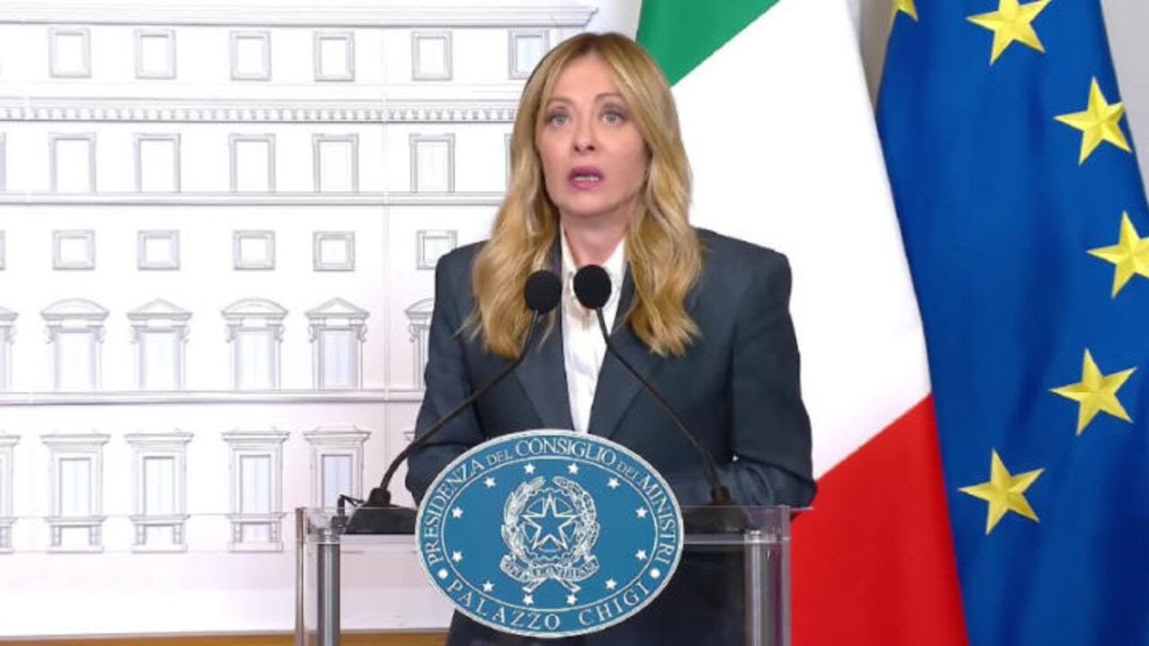 Meloni: Italia e Europa sempre a fianco di Kiev e del suo popolo