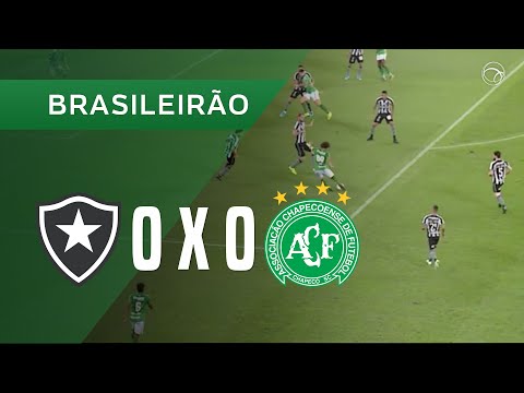 BOTAFOGO 0 X 0 CHAPECOENSE - MELHORES MOMENTOS - 26/08 - BRASILEIRÃO 2019