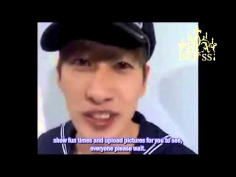 HyukBoA moment # 26 - EunHyuk said BoA ya , Hi [EunHyuk & BoA]
