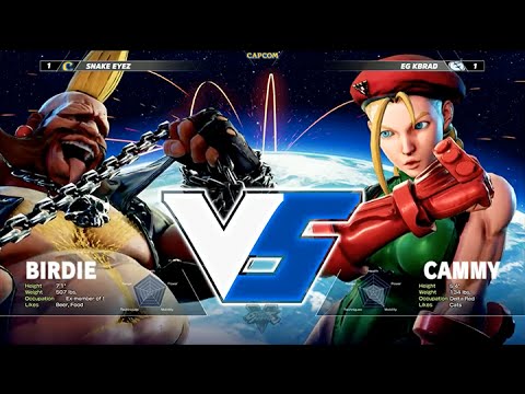 Snake Eyes vs. EG.K Brad - E3 Street Fighter V Pro Tournament