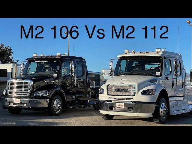 Preview image of 2022 Freightliner Summit Hauler M2 106 Vs a M2 112 Hauler youtube video