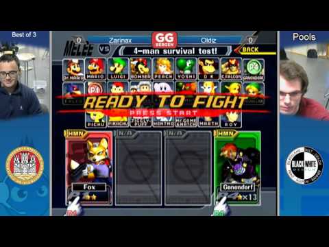 GG Bergen LXVII - Zarinax (Fox) vs Oldiz (Ganondorf) - Pools - Melee
