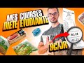 MES COURSES ET MA DIETE D'ÉTUDIANT DE L'ÉPOQUE (9€ PAR JOUR!)