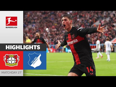 Resumen de B. Leverkusen vs Hoffenheim Matchday 27