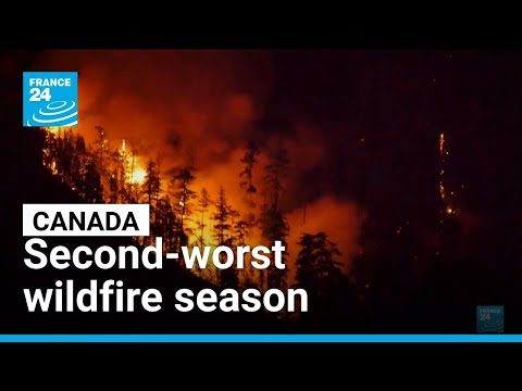 Canada sees second-worst wildfire season