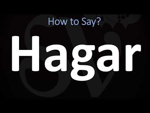How to Pronounce Hagar? (CORRECTLY)