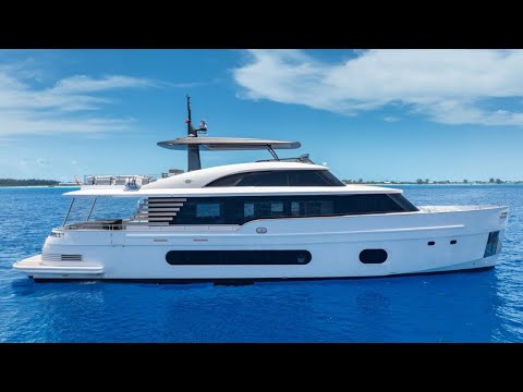 Inside a $4.7 Million Azimut Magellano 25m SuperYacht