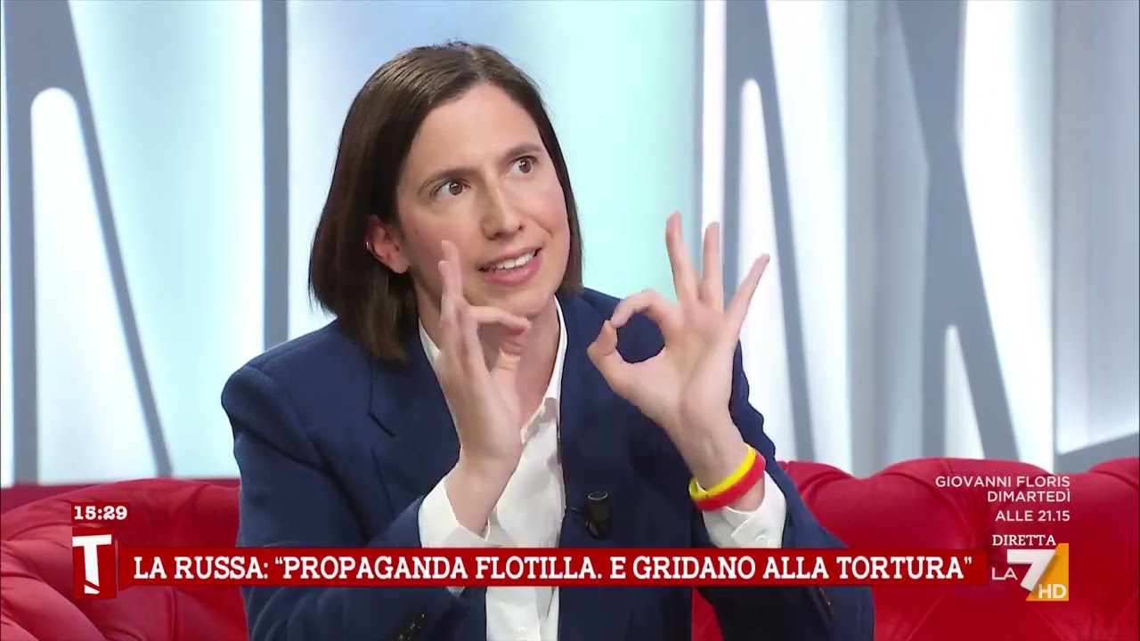 Flotilla propaganda secondo La Russa, Schlein risponde: "Parole ignobili dalla seconda carica ...