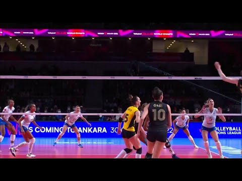 Isabelle Haak Points Made in Minas Tênis Clube (BRA) vs. VakıfBank Istanbul (TUR)